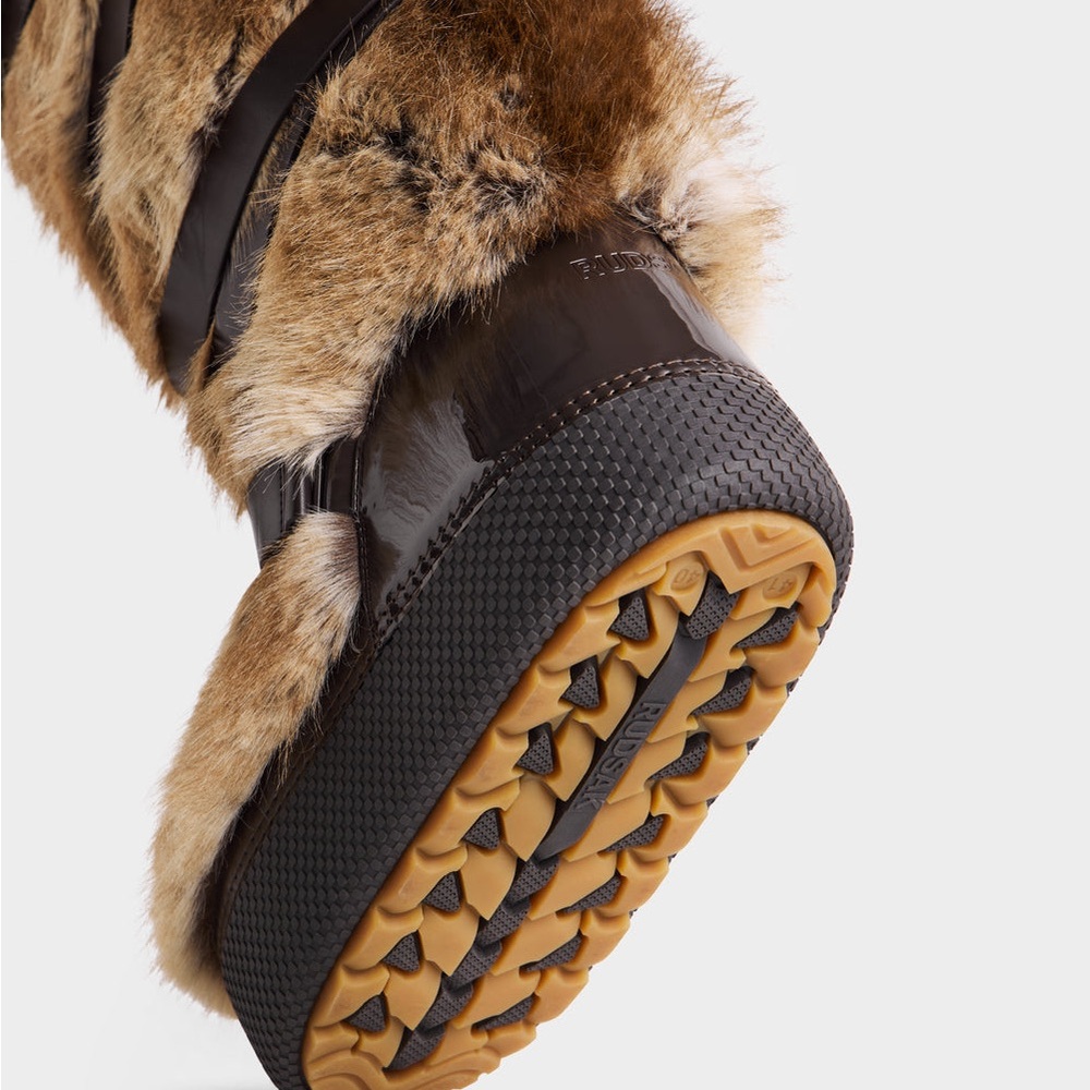 RUDSAK Women's Faux Fur Winter Boots - Brown - Picture 4 of 4